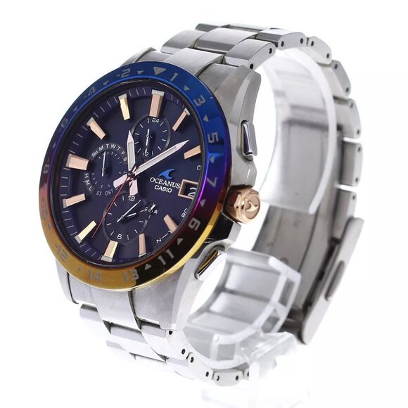 CASIO Oceanus 15th Anniversary OCW-T3000C-2AJF Solar Powered Radio Men's - Picture 1 of 11